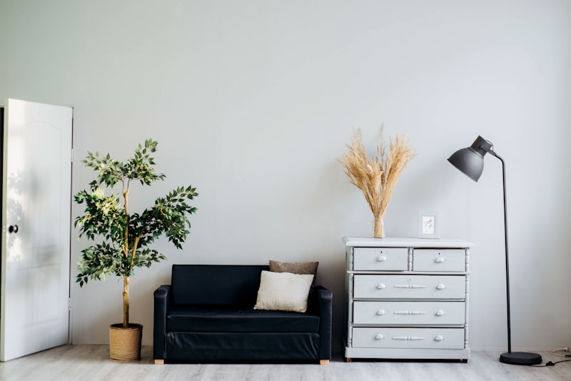 Bright minimalist room highlighting spatial architecture and light cast
